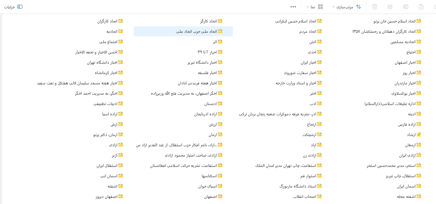 آرشیو کامل نشریات ایرانی